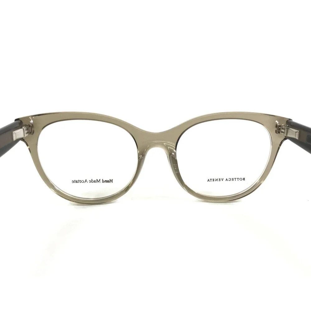 Bottega Veneta Eyeglasses Frame B.V. 306 TIE Transparent Woven Leather 50-19-140